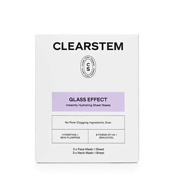 GLASS EFFECT Face + Neck Sheet Masks